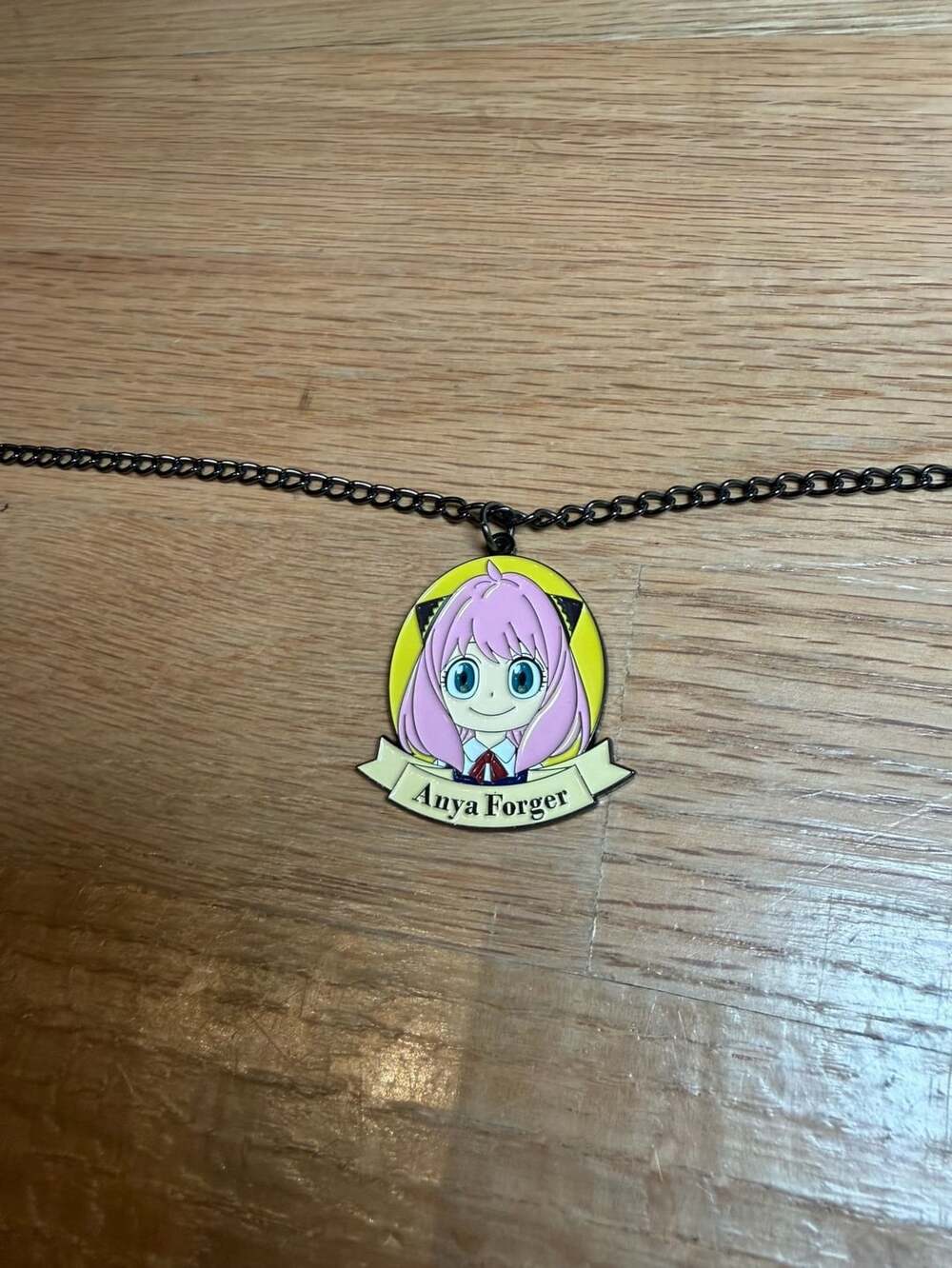 Spy x Family Anya Forger Necklace Anime Pendant Charm adjustable